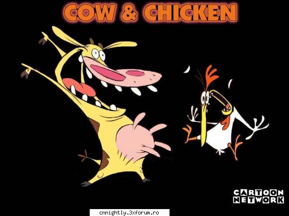 Poze - Zeita_haosului - Cow and chicken