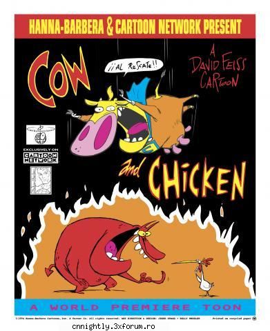 Poze - Zeita_haosului - Cow and chicken